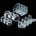 12 шт., силиконовые защитные накладки на углы стола