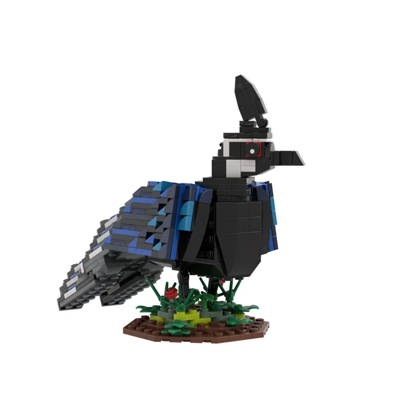 522 детали MOC Creator: Модифицированная модель павлина-фазана Палаван, строительные блоки, архитектурные конструкторы, праздничные подарки, игрушки, развивающие кубики (art.: 3920db5c40306) - 3920db5c40306