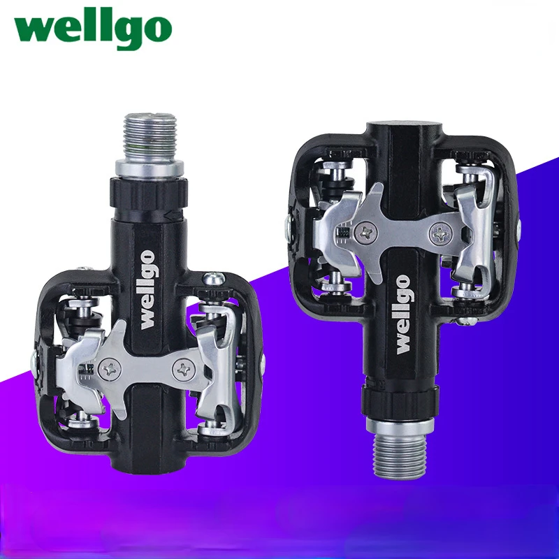 Велосипедная педаль Wellgo WM001 универсальный резьбовой порт самоблокирующиеся для