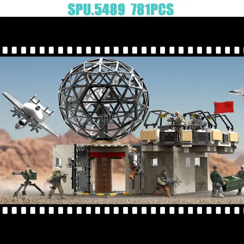 005 781 шт. 1:35 армейская Военная пустыня анти-тестер опорная база оружие для