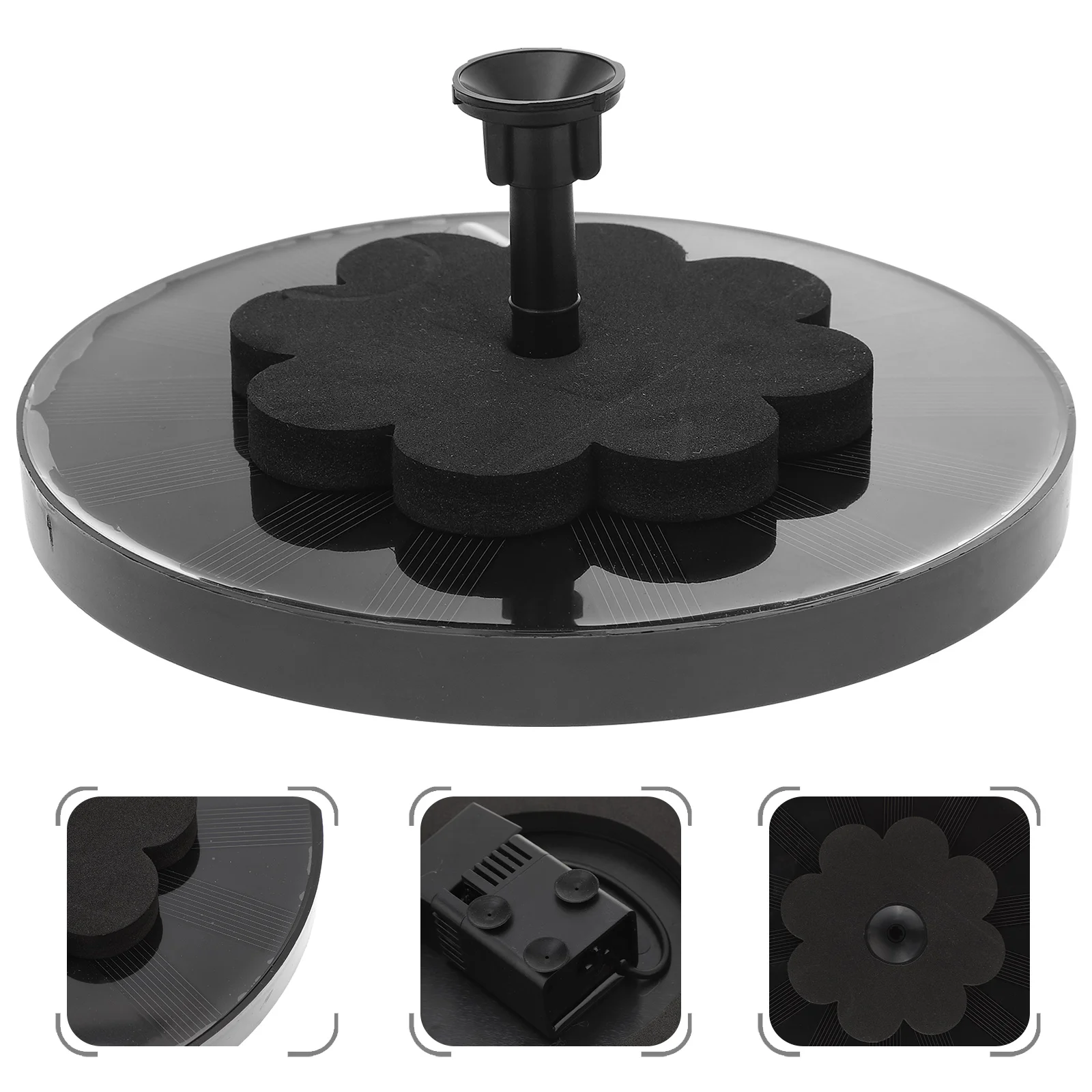 

Pump Fountain Solar Water Outdoor Garden Floating Mini Powered Bird Bath Decoration Aerator Sprinkler Miniature Mercury