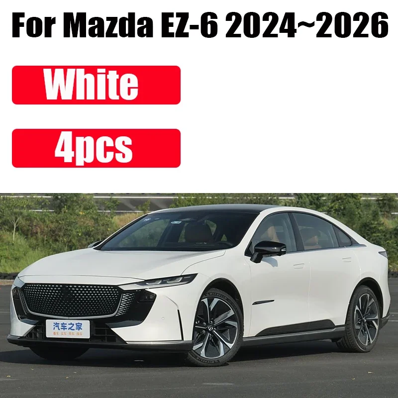 

Автомобильное крыло для Mazda EZ-6, аксессуары 6e 2024 ~ 2026, защитные брызговики, брызговики переднего колеса, краска для выпечки, брызговики