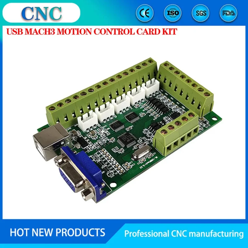 5-осевой комплект ЧПУ USB Mach3Cnc Контроллер движения Nema23/57 3Nm FY56ED420A 2NS556A Драйвер
