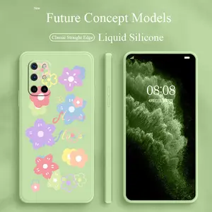 NOHON Original Soft Case For HUAWEI MATE 40 PRO PLUS MATE 30 20X 10 ENJOY 10E 20 Nine flowers Anti-Scratch phone Cover