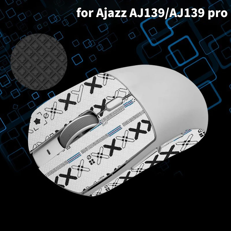 Нескользящая наклейка на мышь липкая лента для скейта AJAZZ AJ139 Pro игровая