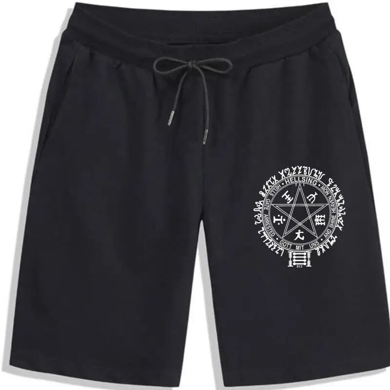 

Helsing Sigyl Sign Anime Manga mens (womans available) Men's Shorts black