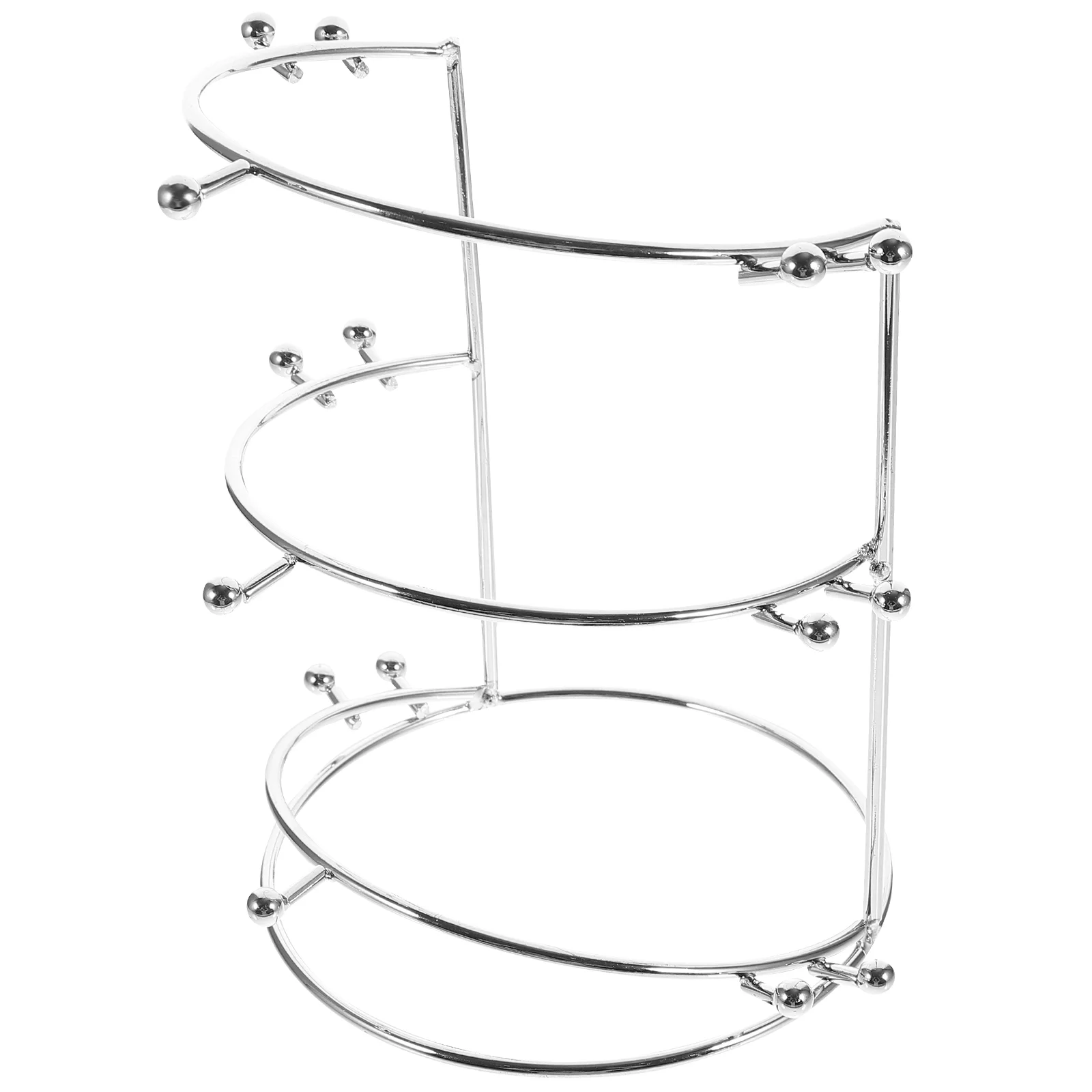 

Hair Band Storage Rack Crown Display Metal Rack Display Stand Crown Display Three-tier Stand