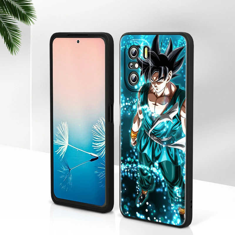 Чехол для телефона с надписью Love Dragon Ball Goku черный чехол Xiaomi Redmi K40 Gaming K30 9i 9T 9A 9C 9 8A 8