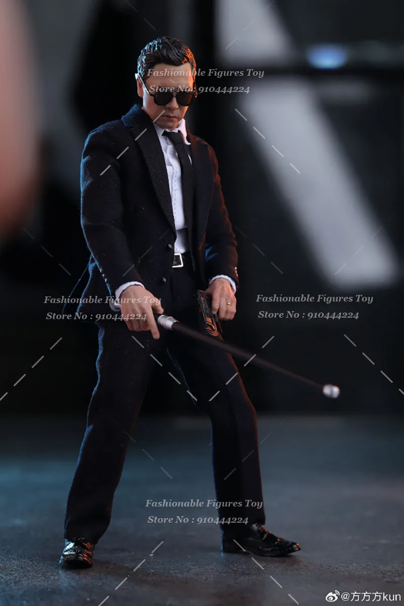 AT custom 1/12 Men Soldier Blind Assassin Caine/Ye Chinese Kung Fu Stars Полный набор 6-дюймовых экшн-фигурок