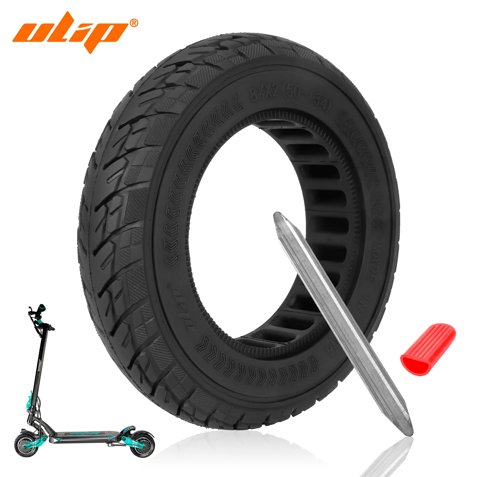 ULIP 8 1/2*2 утолщенные сплошные шины (50-134) бескамерные взрывозащищенные для VSETT 9 + ZERO