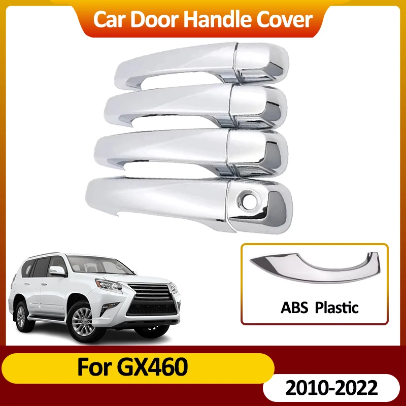 Хромированная крышка дверной ручки для Lexus GX460 J150 URJ150 2010 ~ 20222 декоративная