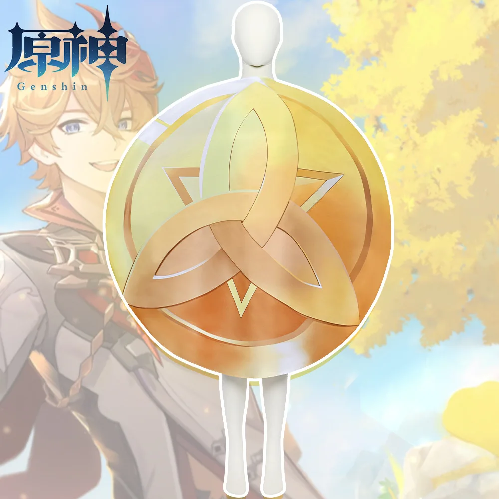 

Anime Genshin Impact Primogems Cosplay Costumes Game Halloween Clothes Primogems Mora Gold Jumpsuits Star Doll Coats