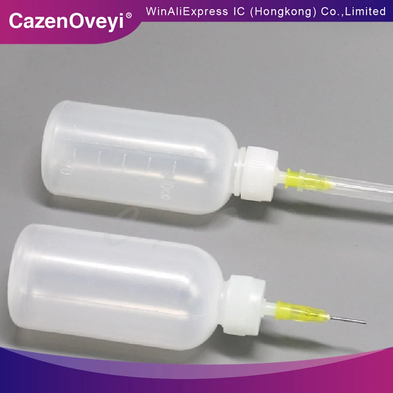Бутылка канифоли 50 мл маленькая пластиковая бутылка горшок для дозирования клея