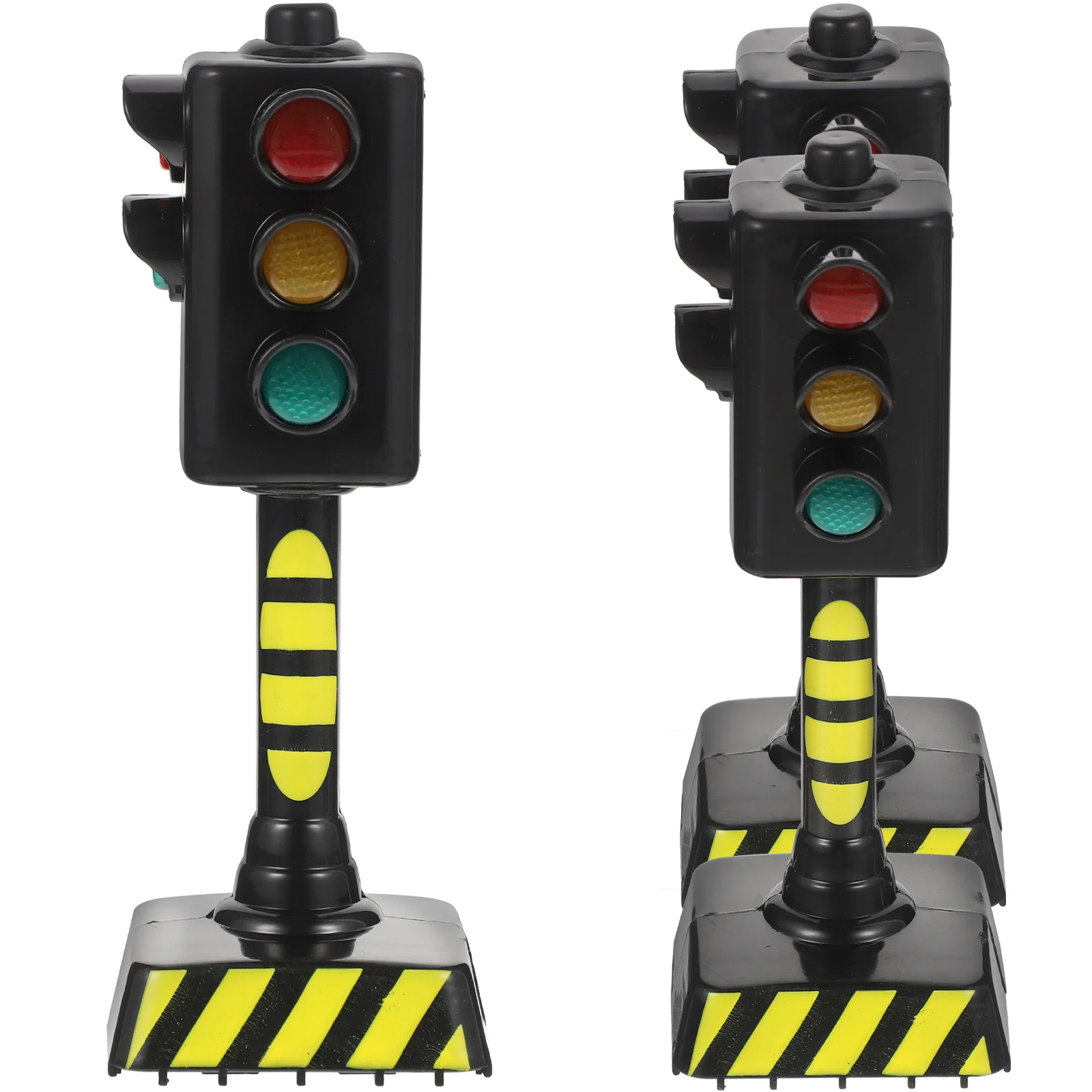 

3 Pcs Toys Toddler Childrens Toy Traffic Lights Traffic Lamp Traffic Signs Light Toys Toys For Kids
