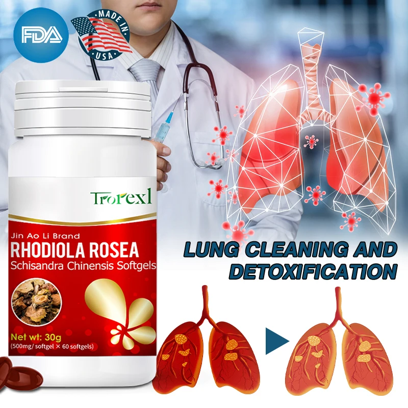 

Lung Detox for Smokers Lung Cleanse Remove Mucus Quit Smoking Relief Asthma Altitude Sickness Respiratory Health Vegan Capsule