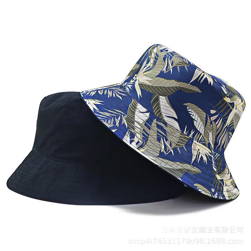 

Oversize XXL Cotton Bucket Hat for Men Women Big Head Trendy Fisherman Caps Double Side Wear Fishing Sun Caps Free Shipping