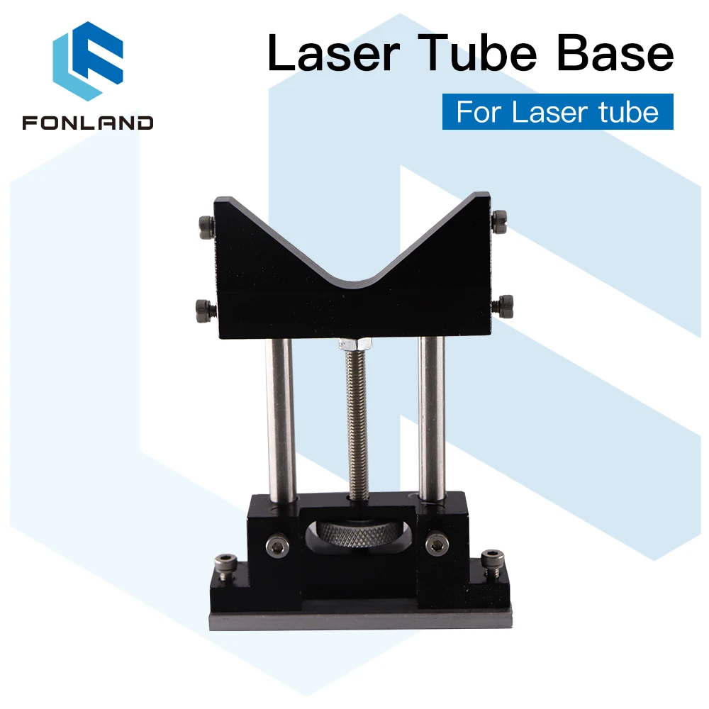 FONLAND Metal Co2 V shape Laser Tube Holder Support Mount for Laser Engraving Cutting Machine
