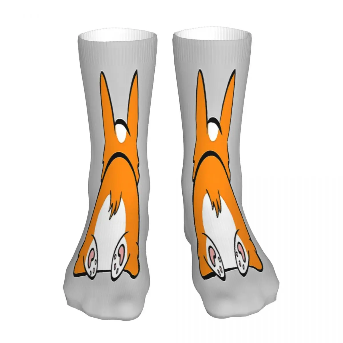 

Corgi Butt Cute Sock Socks Men Women Polyester Stockings Customizable Hip Hop