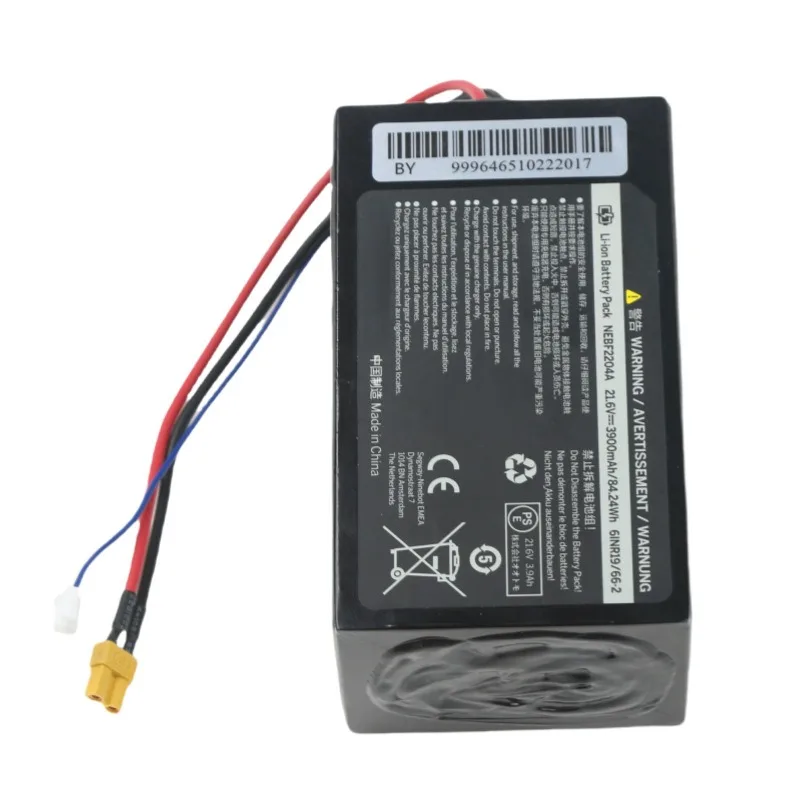 Фото Аккумулятор 21.6V 2500mAh/7000mAh для детских электросамокатов Ninebot C8 C10 C15 C20 C-серии NEBF2202A №2