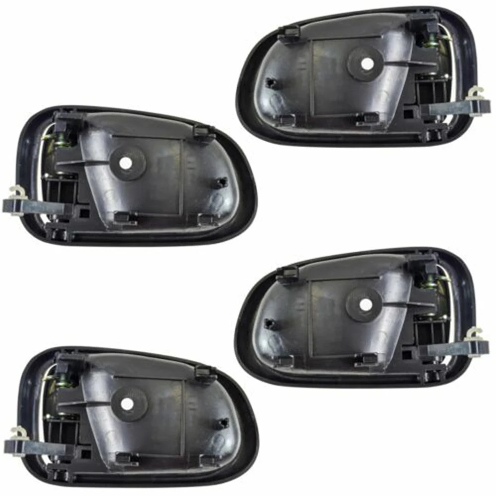 

Inside Interior Door Handle ABS Black Door Handle Inner Inside 69205-12120-30/69206 4pcs Practical Replacement