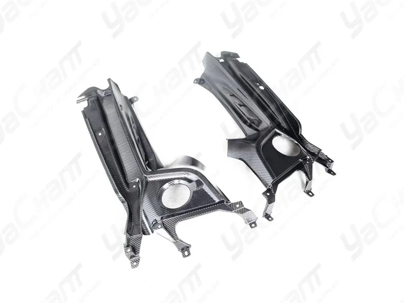 Тюнинг автомобиля сухое углеродное волокно OEM стиль MC20 крышка двигателя и Панель