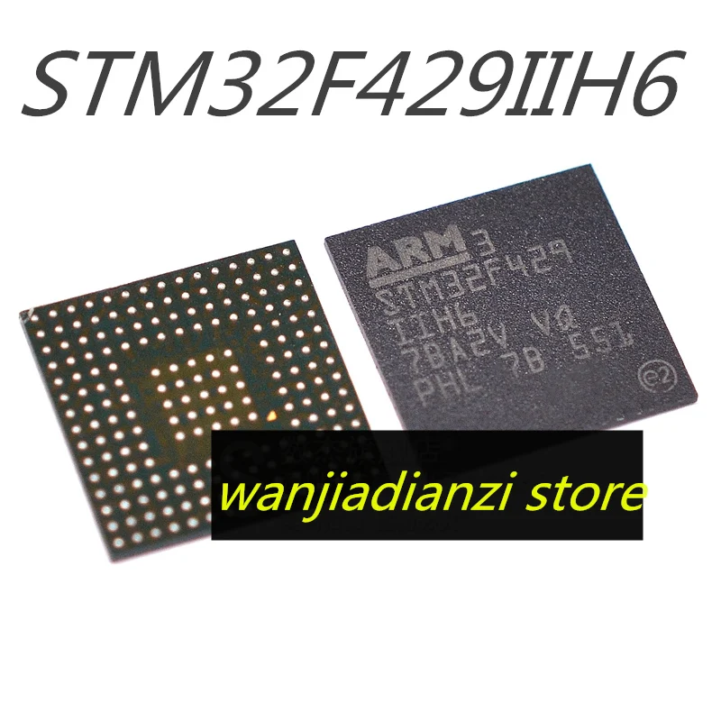 

100% New Original STM32F429IIH6 BGA176 32-bit MCU microcontroller ARM micro controller BGA-176 32F429IIH6 429IIH6