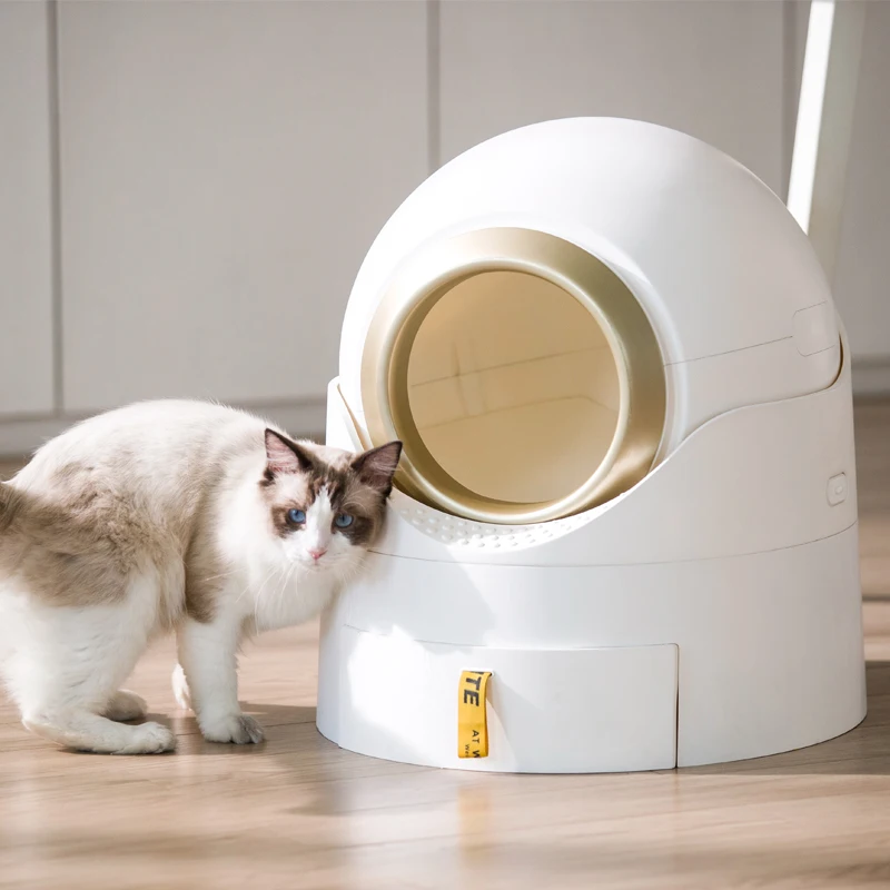 

Semi-automatic Shovel Excrement Tools Drawer Cat Box Intelligent Cat Toilet