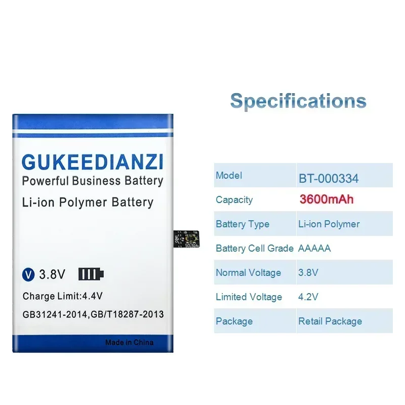 Аккумулятор большой емкости для смартфонов ZEBRA TC20 TC25 3600 мАч 5900