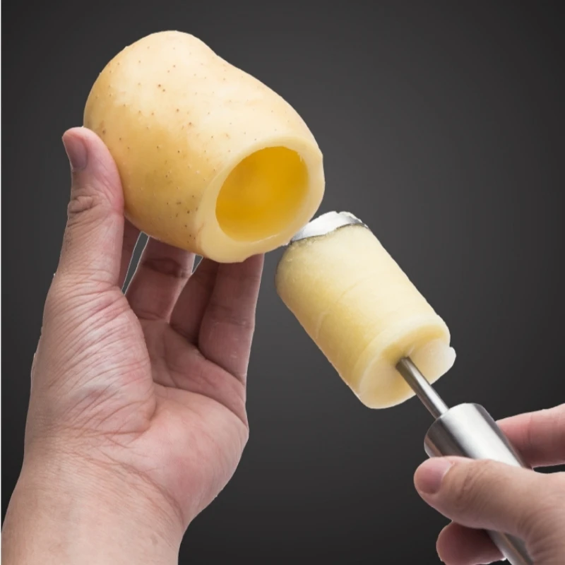 Дрель для овощей и фруктов с эргономичной противоскользящей ручкой днуклератор