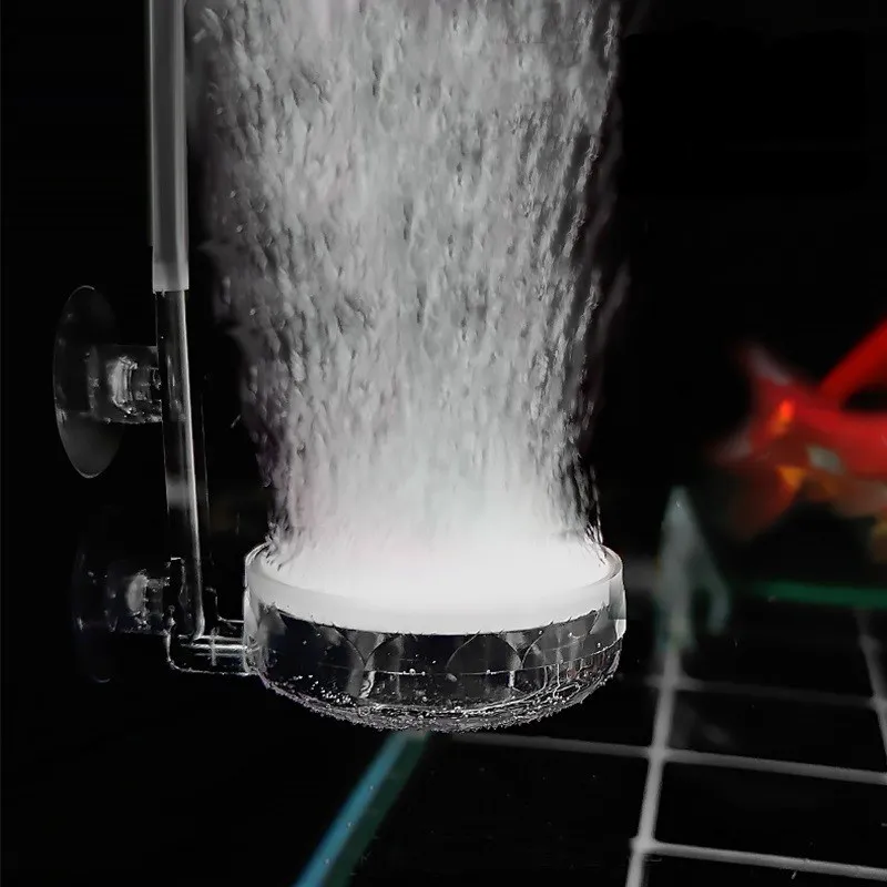 

Аквариумный Диффузор , стеклянный резервуар, пузырьковый распылитель с керамическими дисковыми присосками для растений, нано-резервуар