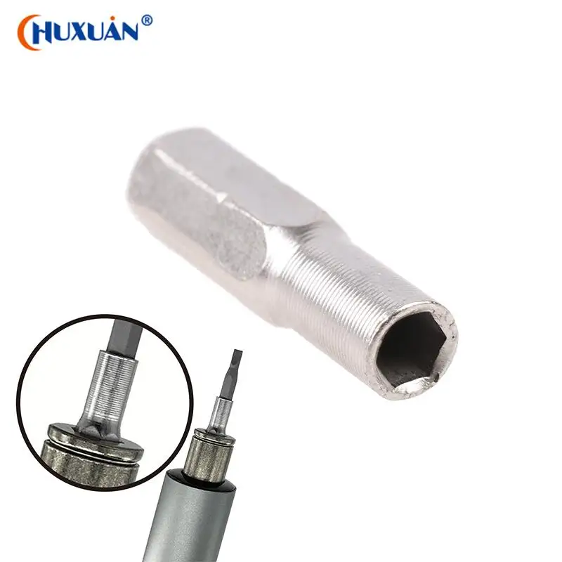 

Electric Screwdriver Hex 1/4" 6.35mm Hex Shank To 4mm Socket Driver Bit Adapter For Precision Hex Bit Magnetic Holder Screw Tool