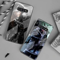 bandai dc batman catwoman kissing phone case tempered glass for samsung s20 ultra s7 s8 s9 s10 note 8 9 10 pro plus cover