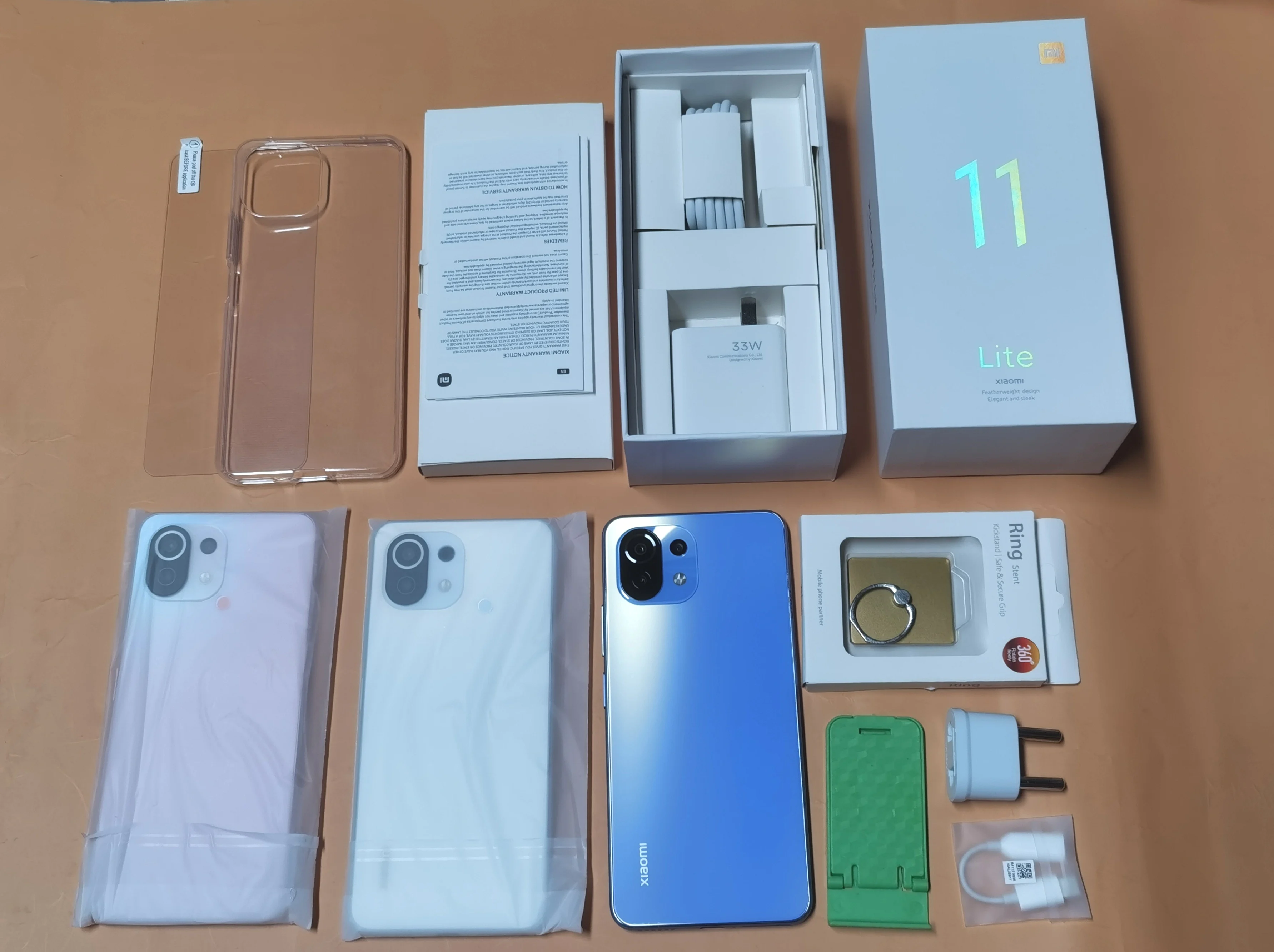 redmi Xiaomi 11 lite zoom 5G 8G 256G 8G 128G Smartphone Snapdragon780G 64MP Cell Phones  AMOLED Full Screen 90HZ ultra light