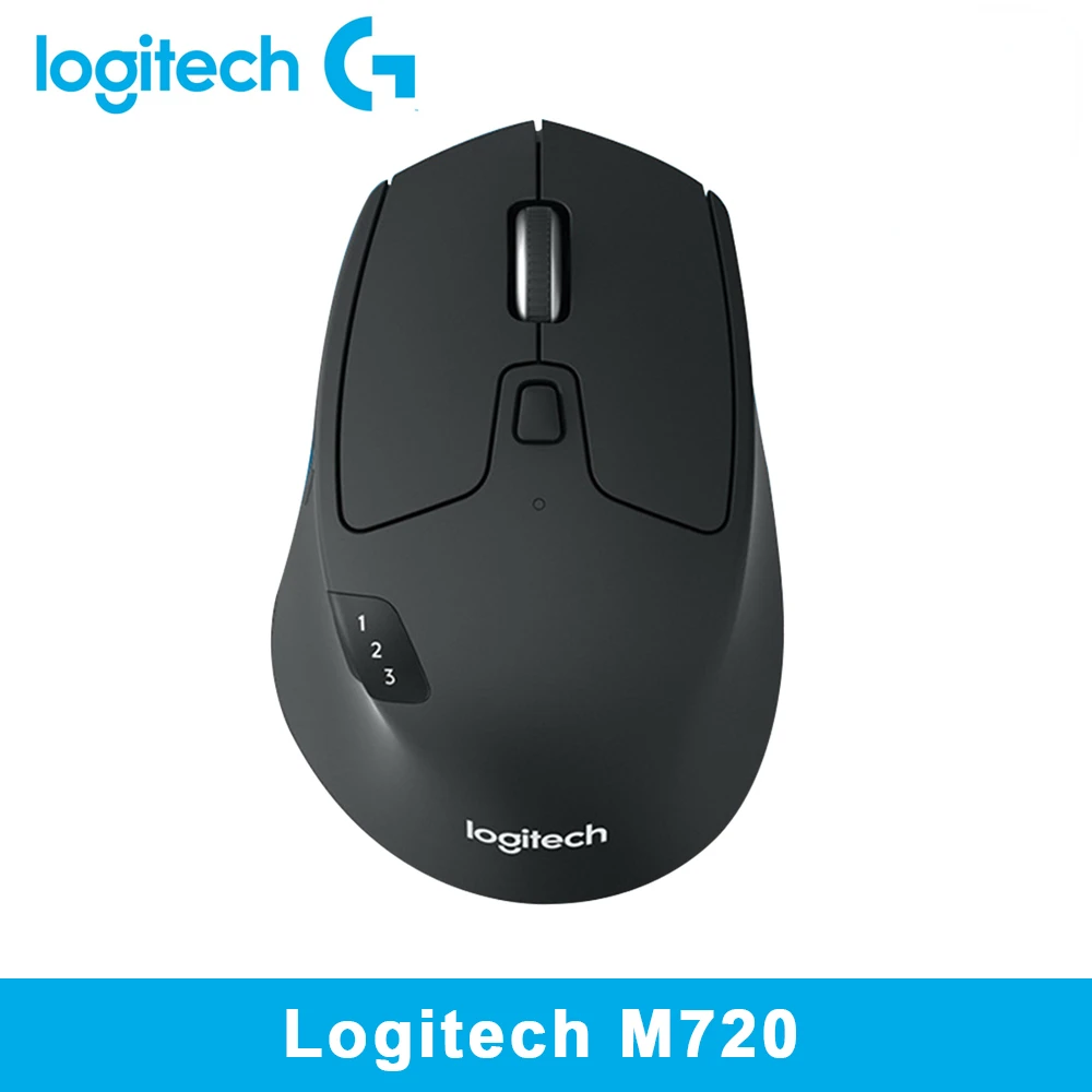 

Мышь Logitech M720 Беспроводная игровая, 2,4 ГГц, Bluetooth, 1000DPI