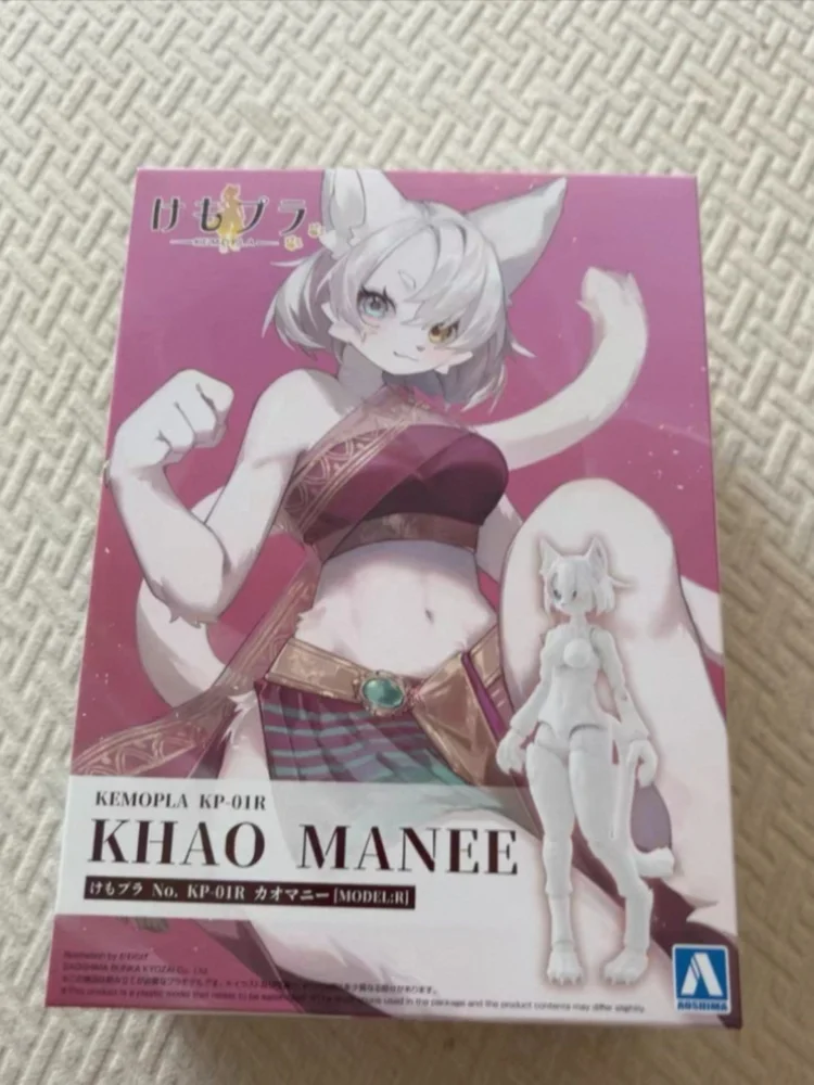 Фото В наличии: Коллекционная фигурка Beauty Kemopla Kp-01 02r Ka-01 Khao Manee Wolf без клея, креативный декор для стола, модель, подарок №1
