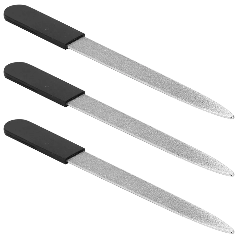 

Manicure Tool Stainless Steel Nail Files Metal Women Natural Nails Trimming Tool