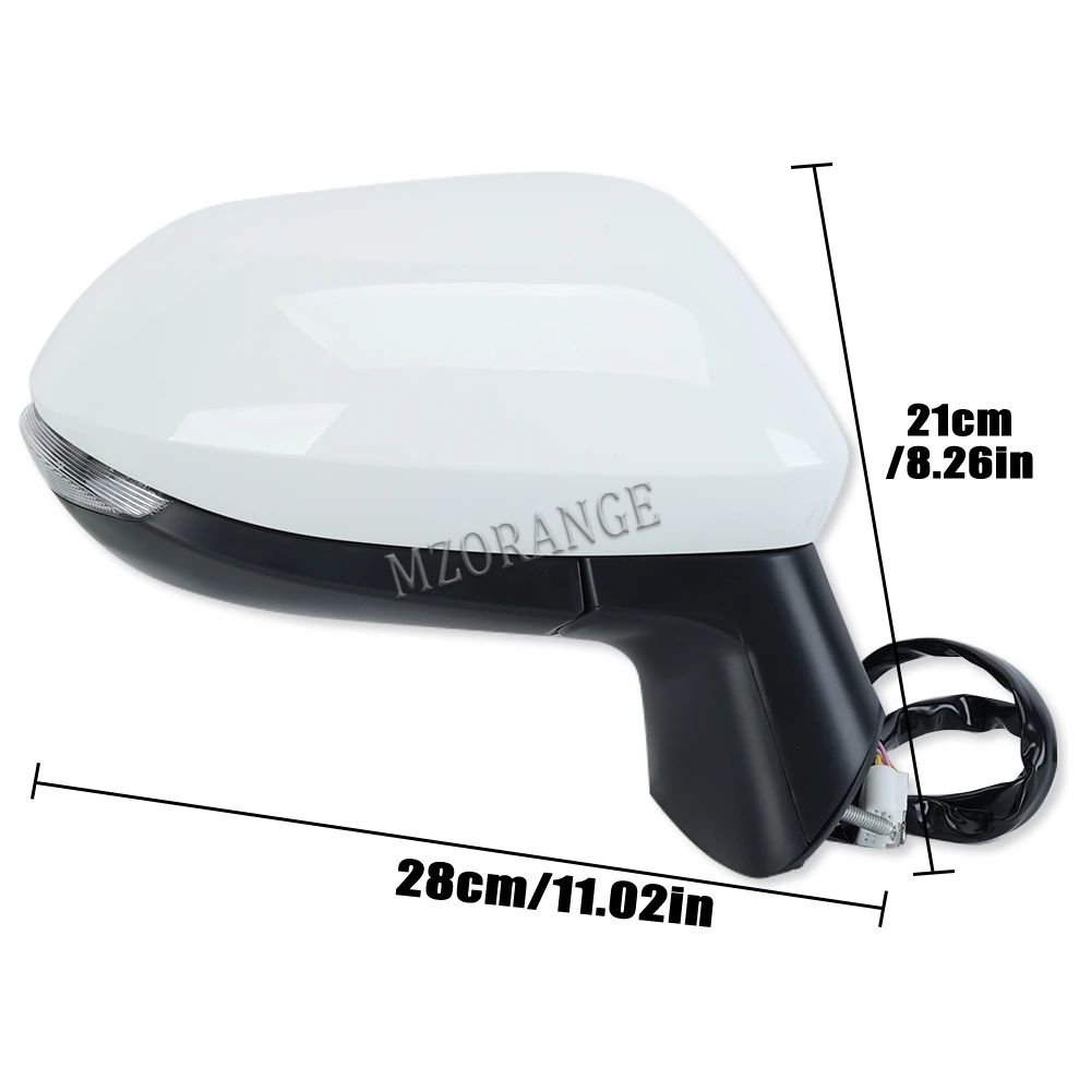 Автомобильное боковое зеркало для Toyota Corolla 2020 2021 2022 2023 дверное крыло заднего вида