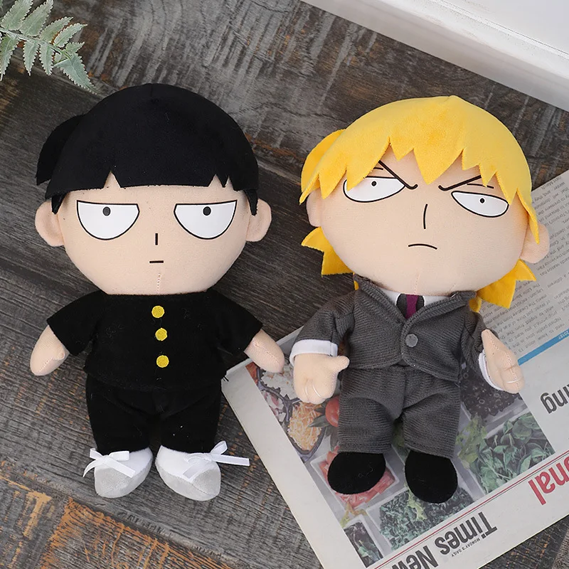 

Mob Psycho 100 Plush Toy Anime Kageyama Shigeo Reigen Arataka Plushie Figure Cartoon Animation Stuffed Doll Peluche Pillow Gifts