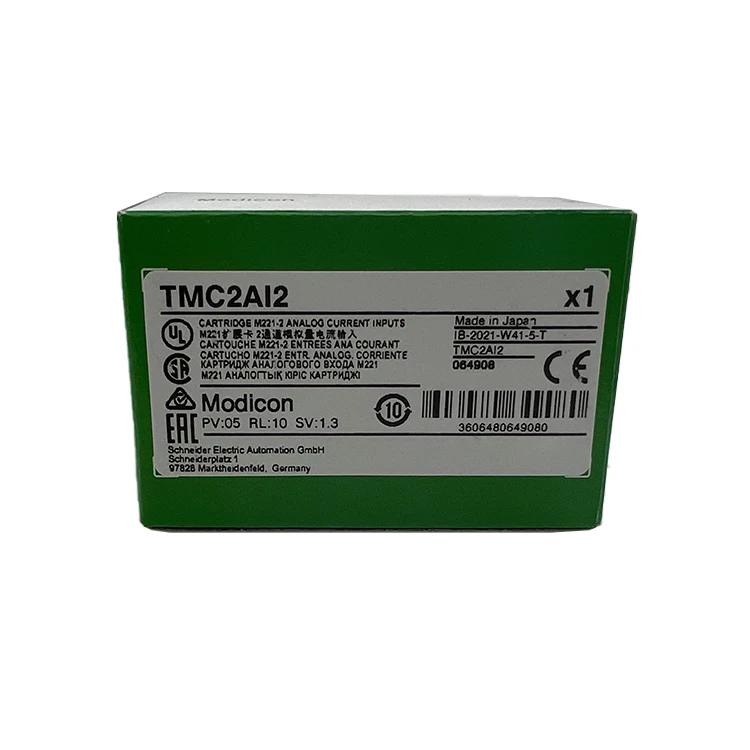 

Новая Оригинальная 2-канальная аналоговая Плата расширения TMC2AI2 M221 для ввода и вывода тока