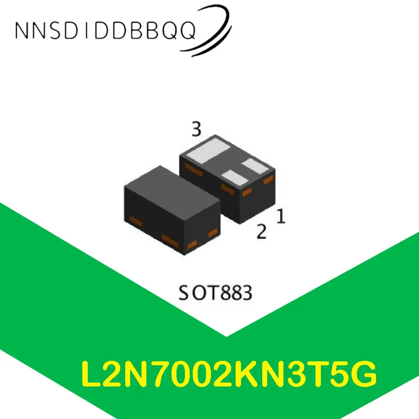 

20 шт./лот L2N7002KN3T5G MOSFET транзистор SOT-883 N-channel 60V 380mA 2.5Ω @ 5V