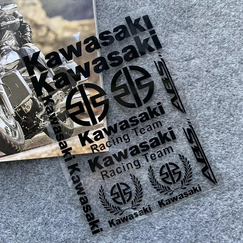 Светоотражающая водостойкая мотоциклетная наклейка Kawasaki Ninja на корпус шлема
