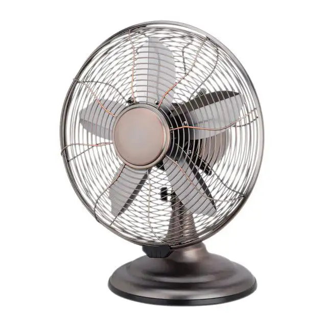 

F-6212A F-6212A 3-Speed 60-Watt 12-In. Portable Retro Oscillating Table Fan