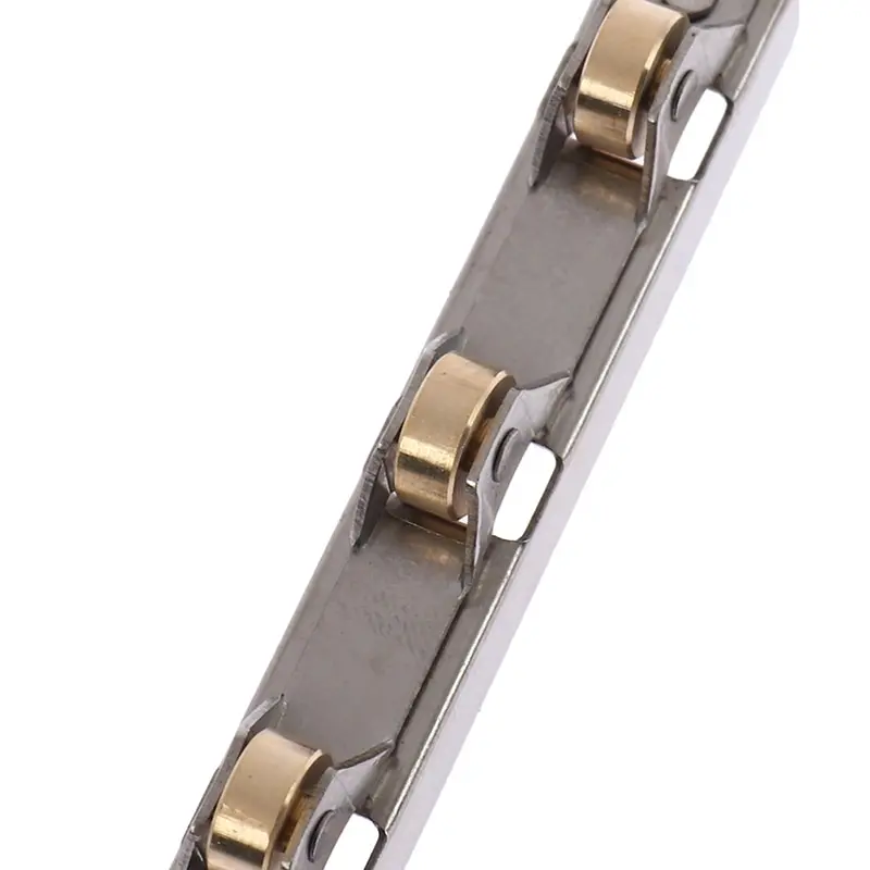 

1PC 8mm/10mm Glass Sliding Door Roller Clamp Stainless Steel Wheel Pulley Rollers For Bathroom Door Shop Wine Cabinet