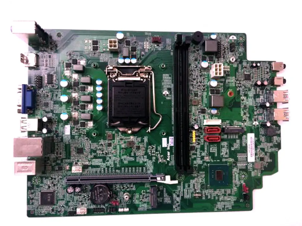 

Acer stock H41H5-AI H410 chip 1200 поддерживает материнскую плату процессора десятого поколения 100% test ok send