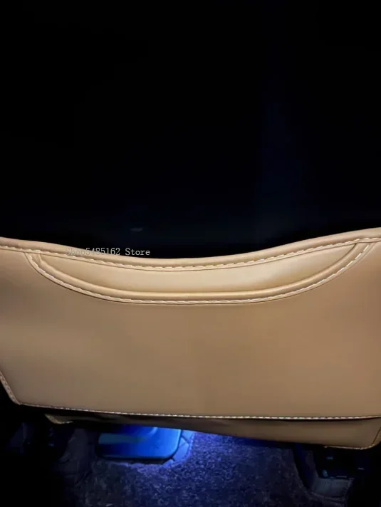 For Lexus NX200 RX300 2015-2024 PU Leather Anti-Child-Kick Pad Car Waterproof Protector Cover Auto Anti Mud Dirt Accessories