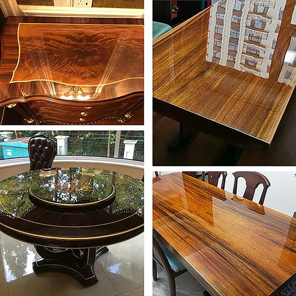 Глянцевая защитная пленка HOHOFILM для мебели 50 см * 500 4 мил (0 1 мм) противомасляная