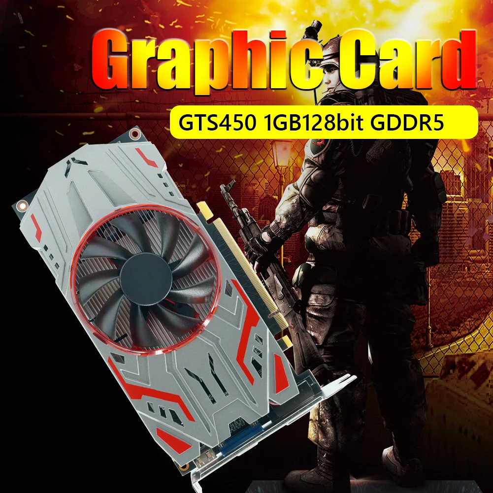 

Видеокарта GTS450, 1 ГБ, 2 Гб, GDDR5, 128 бит