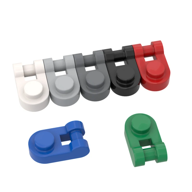 

BZB MOC Assembles Particles 26047 Plate Round 1 x 1 with Bar Handle on Side Compatible Building Block Parts DIY puzzle Toy