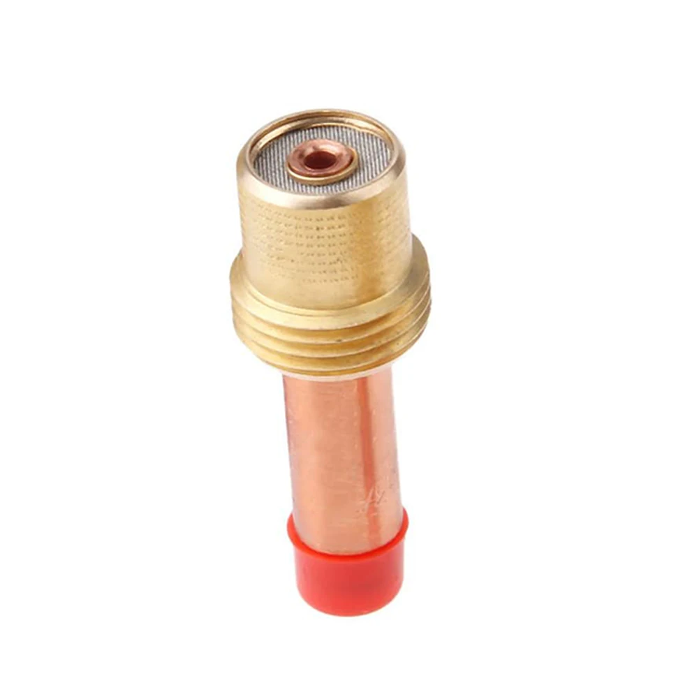 

Gas Lens Chuck Body TIG Torch WP-17/18/26 Welding 2.4mm 3/32\" 45V26 Body Chuck Collet Copper Durable Boutique