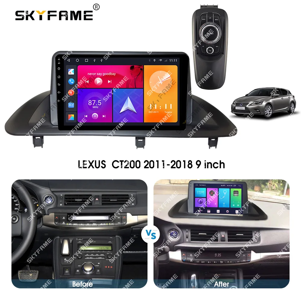 

SKYFAME Android Автомобильная Навигация Радио мультимедийный плеер для Lexus CT200 CT200H 2011-2018 автомобильная стереосистема